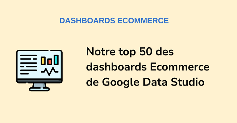 Top 50 Dashboard Ecommerce Data Studio